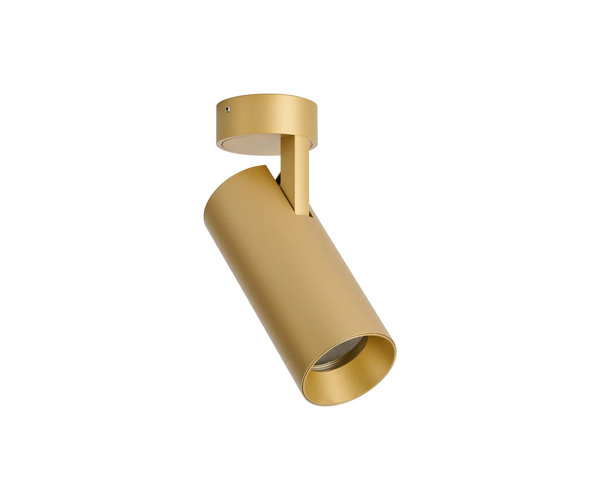 DX160010  Eos A 10, GU10/LED Module, Gold , Surface LED Spotlight, Push Fit Fast Connector, IP20, 5yrs Warranty
